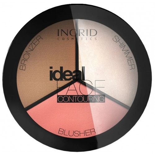 INGRID Палитра для контурирования лица Ideal Face Contouring INGRID (19г)